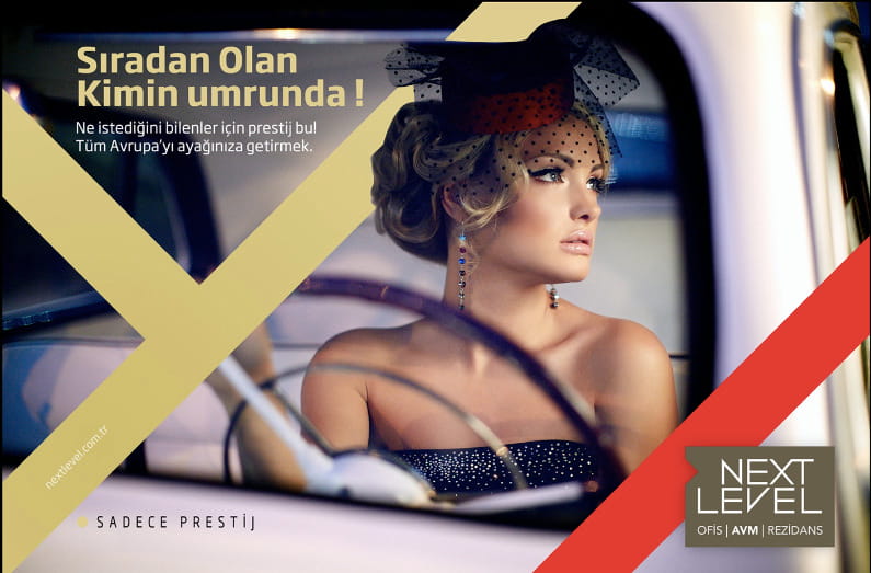 Next Level AVM Lansman Kampanyası // OOH