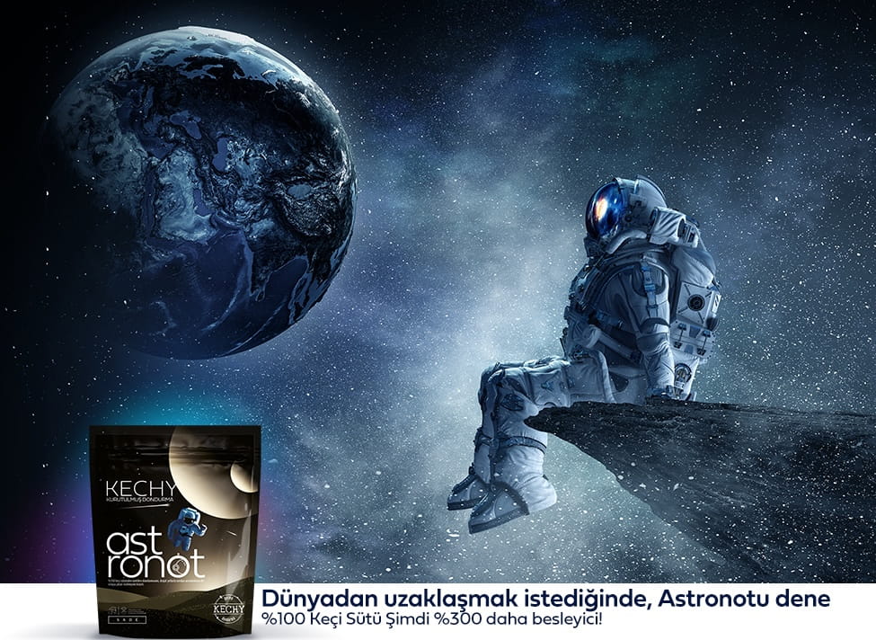 Kechy Astronot - İster Uzayda İster Evde - Erimeyen Dondurma